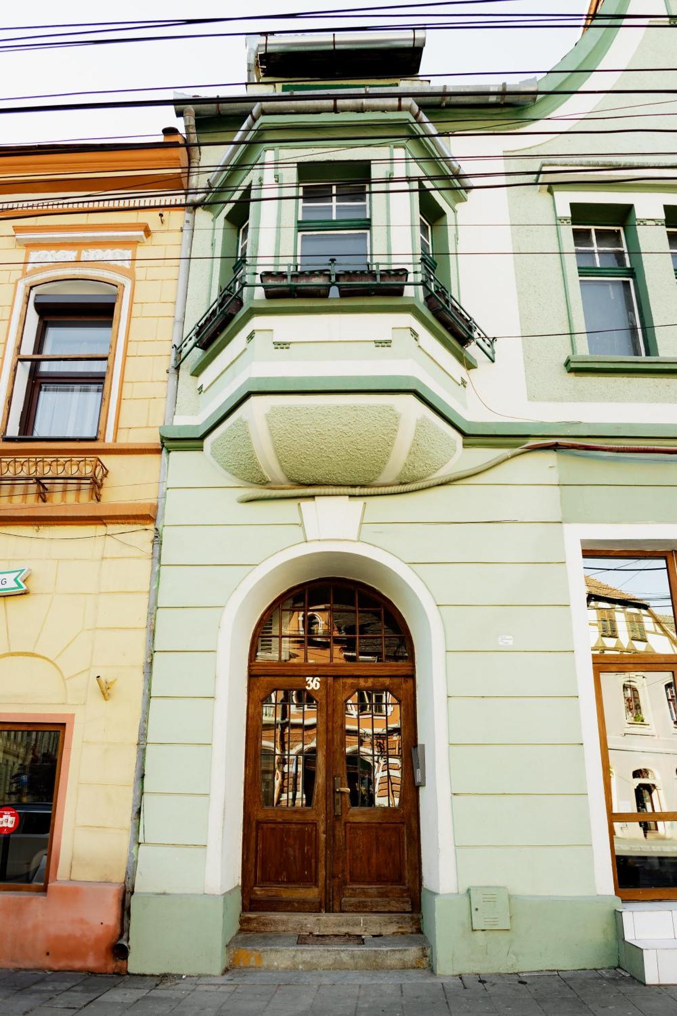Casa Leonhardt Sighişoara Exterior foto